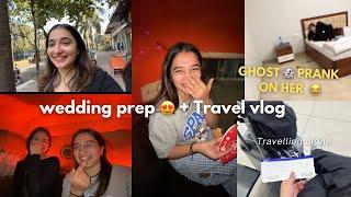 VLOG | Prep &  Travelling to mumbai for wedding  