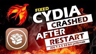 Fix crashed cydia after restarting | keep your jailbreak forever | iOS 9.3.5/9.3.6 | 100% working.