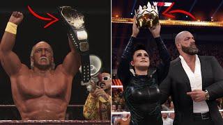 WWE 2K25 All Alternative Showcase Endings