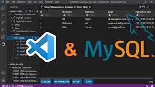 Connect to MySQL Database from Visual Studio Code and Run SQL Queries using SQLTools Extension