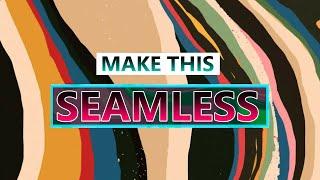 Make Abstract Image Seamless | Textile Designing | Photoshop Tutorial