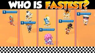 30 Characters RACE for 1st! WHO IS FASTEST?! | ALL NEW CHARACTERS | Zooba Olympics