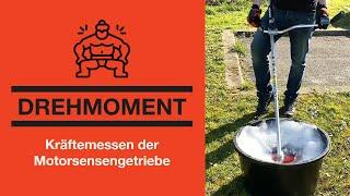 Motorsensen: Kräftemessen der Getriebe (unter Last!)