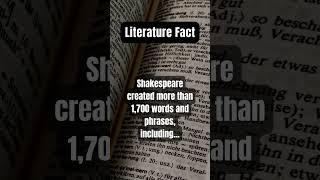 Shakespeare was a genius  #facts #interesting #interestingfacts #literature #languages #english