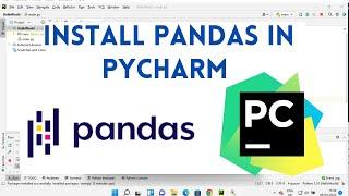 How To Install Pandas in PyCharm