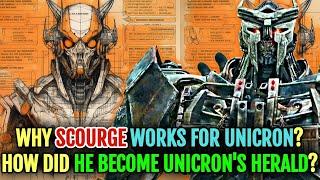 Scourge Anatomy Explored - Why Does Scourge Work For Unicron? Did He Trade His Soul With Unicron?