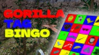Gorilla tag BINGO CHALLENGE!