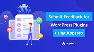 How to provide WordPress plugin feedback using Appsero