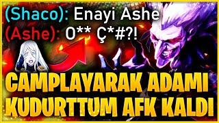 RAKİBİ AFK BIRAKTIRAN KIŞKIRTMA! Ad Shaco Jungle Kurban Serisi!