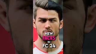 Face comparison FC 24 vs FIFA 23. #fifa #fifagaming #eafc #football #fifabestmoments #eafc24