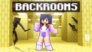 We're TRAPPED In The BACKROOMS Of Minecraft!