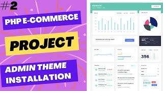 Online Shopping Website PHP Theme Installation | Ecommerce website in PHP | Shopping Cart in PHP