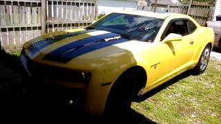 2010 Chevy Camaro-Real LIFE BumbleBee Install #IndyJarvis Talking Cars