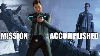 Detroit Become Human - Untouchable Connor AKA John Wick? - ("I Always Accomplish My Mission")