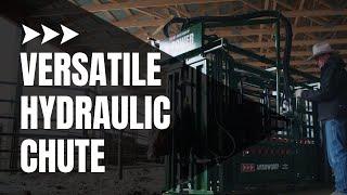 Hydraulic Cattle Squeeze Chute | Q-Power 106 Series | Walkthrough