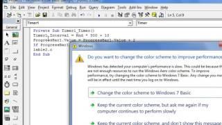 How to Create Loading Flash page using Progress bar in VB 6 0