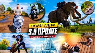 Bgmi New 3.5 Update || How To Make Bgmi New Update Thumbnail In PicsArt 