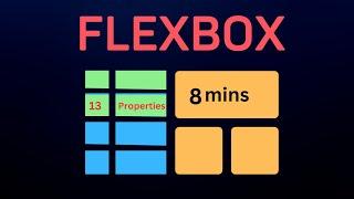 Learn CSS  Flexbox in 7 minutes - All Flexbox Properties