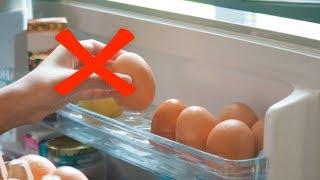 Here's Why You Shouldn't Store Eggs in the Fridge Door