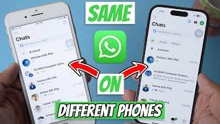 How to Use Same WhatsApp Account on Two Different Phones | Same WhatsApp Number on two Phones