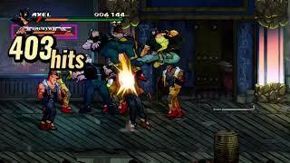 Streets of Rage 4 - Stage 4 Full Combo Mania+ Axel Rank S Perfect 152k v8