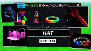 10 NEW CODES FOR FREE ITEMS in UGC LIMITED CODES! ROBLOX