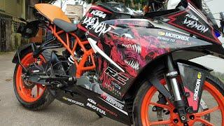 Venom is Back on KTM RC200 | KTM Modified into Venom | Venom  Graphics on KTM RC200