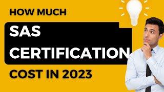 SAS Certification: Cost in India  2023