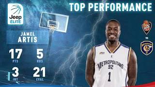 Jamel Artis (18 points) Highlights vs. Le Mans