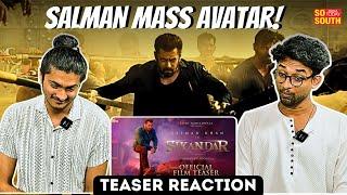 SIKANDAR Teaser Reaction | Salman Khan, Rashmika | Sajid Nadiadwala | A.R. Murugadoss  | SoSouth