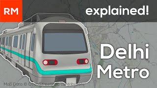 The HUGE Metro System You Don’t Hear Much About | Delhi Metro Explained