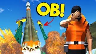 OB Ruined Our Rocket Launch By PRESSING TOO MANY BUTTONS! (Stormworks Multiplayer)