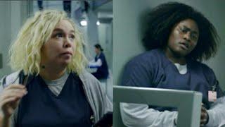 tasha puts badison down for the first time  ( orange is the new black) s7ep1
