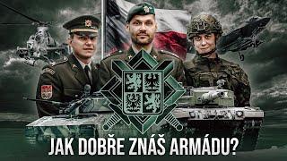 JAK DOBŘE ZNÁŠ ARMÁDU ČR? | Dokážeš projít tímto KVÍZEM bez jediné chyby?