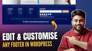 Easily Edit Footer in any WordPress Theme! (2024)