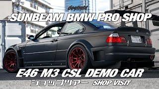 Sunbeam  Motorsports - BMW M Series Pro Shop - Building Tour and E46 M3 CSL Demo Car