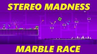 MARBLE RACE CHAMPIONSHIP at Stereo Madness Geometry Dash!