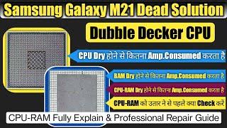 Samsung M21 Dead Solution | M21 Restart Solution | CPU-RAM Fully Explain & Professional Repair Guide