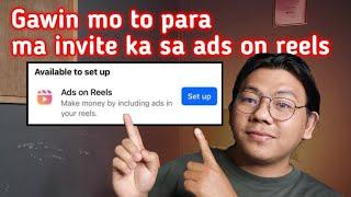 Paraan Para Mas Madaling Ma invite sa Ads on Reels  9 Facebook Monetization )