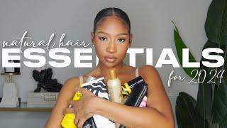 jaemajette's top natural hair essentials for 2024 | best products + hacks