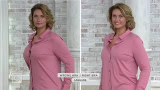 Spanx Low Profile Minimizer Bra on QVC