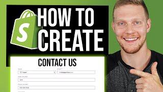 How To Create A Contact Us Page - Shopify Dropshipping Tips For Beginners 2022