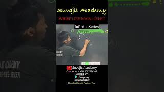 Math Infinite Series Short Tricks | WBJEE | JEE Main | JELET #shorts