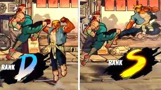 S RANK GUIDE - How to Get S Rank in Streets of Rage 4 - all levels tips for beginners and experts!