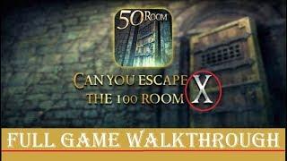 Can You Escape The 100 Rooms 10   X  walkthrough FULL