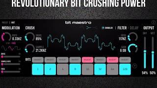 Bit Maestro - iOS AUv3 Bitcrusher