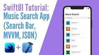 SwiftUI MVVM Tutorial - Music Search App (Search Bar, JSON API)