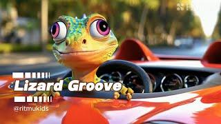 Lizard Groove - Dance - Music - Música dançante - Lagarto - 3D animado