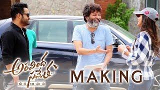 Aravindha Sametha Movie Making | Jr. NTR, Pooja Hegde | Trivikram