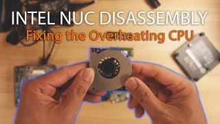 INTEL NUC DISASSEMBLY: How to REPLACE the FAN